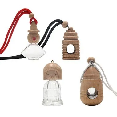 Ampolles d'ambientador de cotxe buides