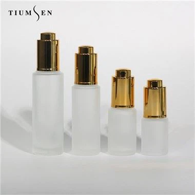 Ampolles de vidre amb comptagotes a l'engròs