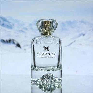 Ampolla de perfum quadrada